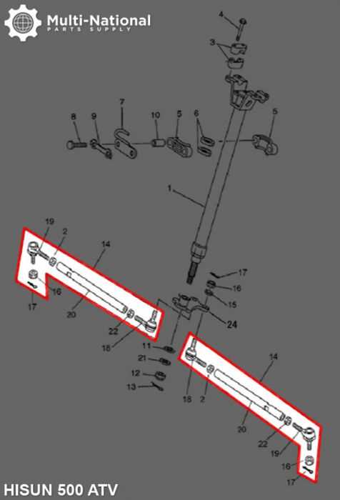 hisun parts diagram