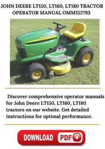 john deere lt180 parts diagram