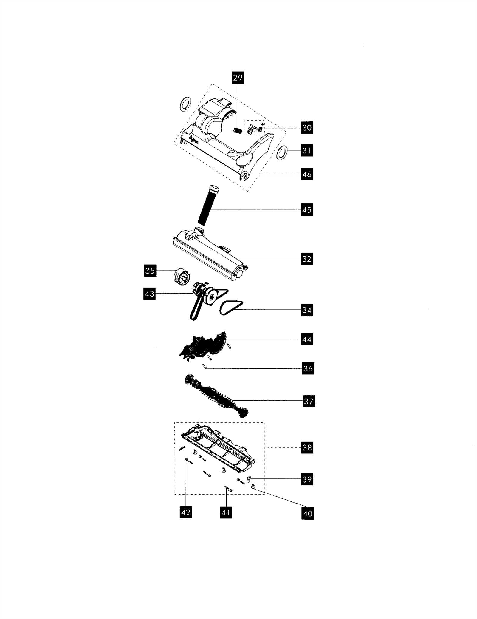 dyson dc14 parts diagram