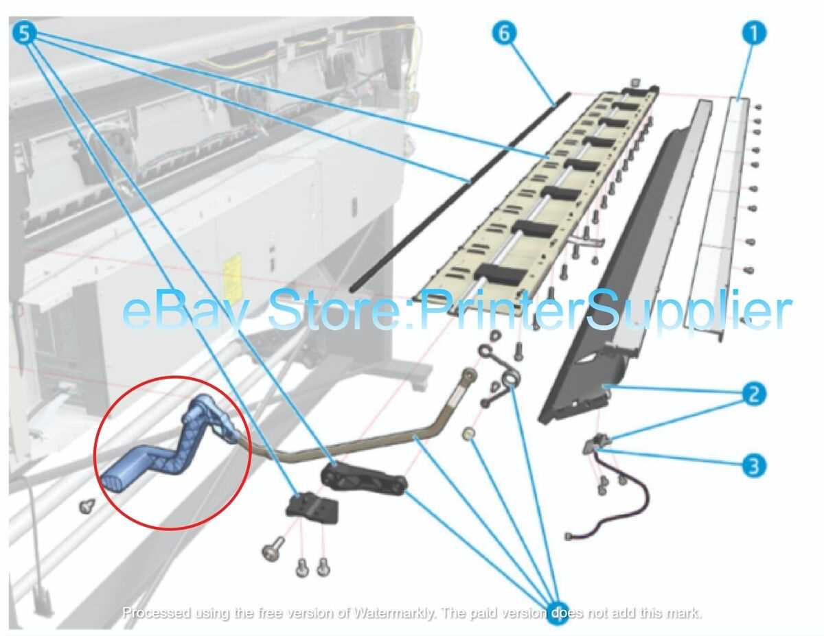 hp latex 360 parts diagram