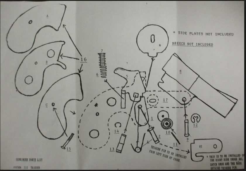 derringer parts diagram