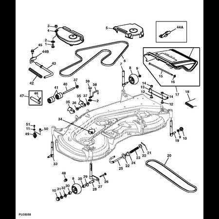 john deere x530 parts diagram