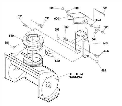 murray snow thrower parts diagram