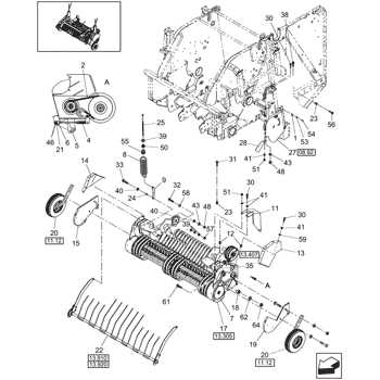 new holland br7060 parts diagram