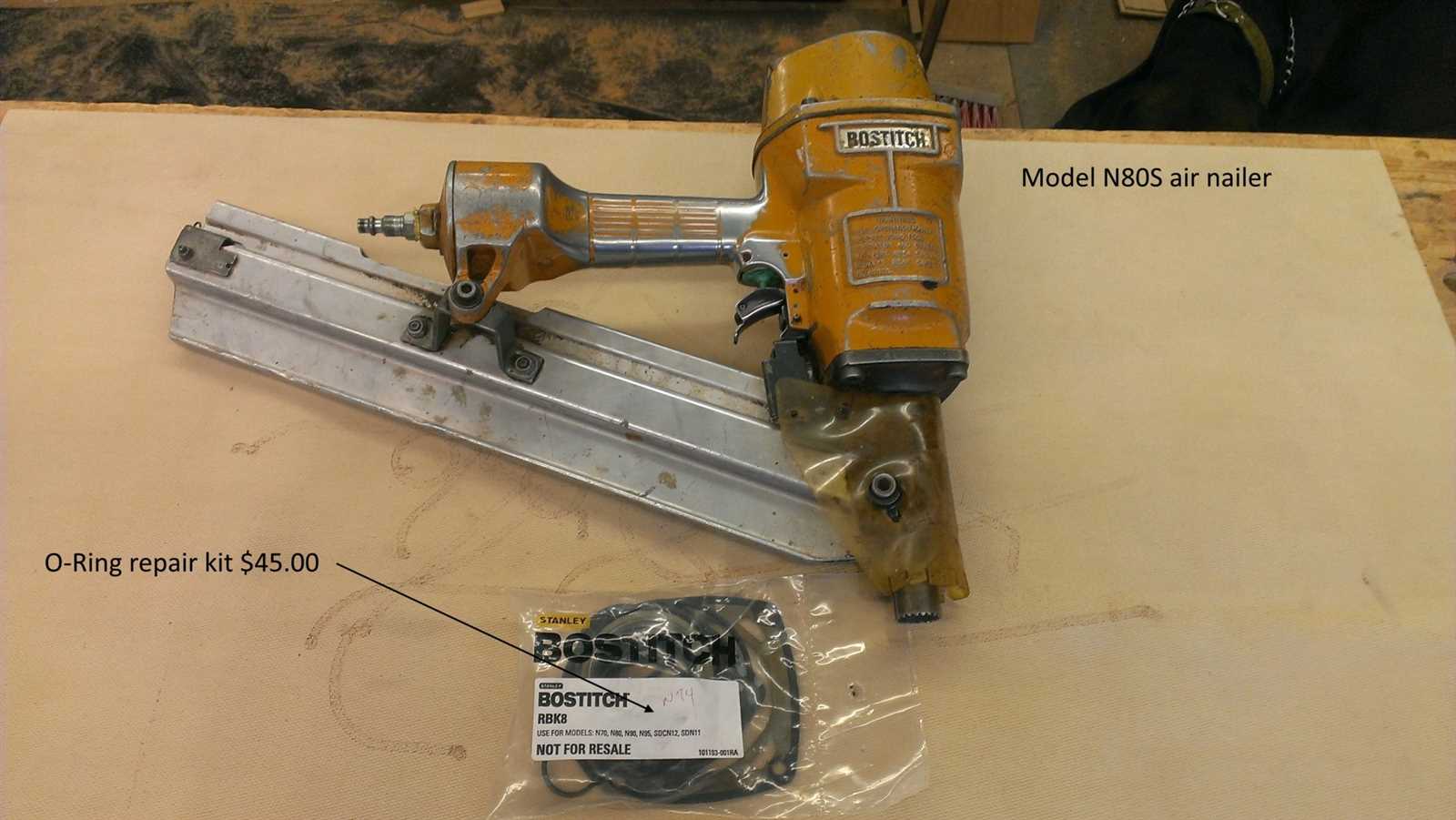 bostitch coil framing nailer parts diagram