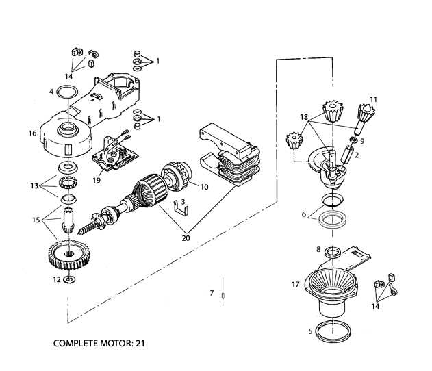 bosch mixer parts diagram