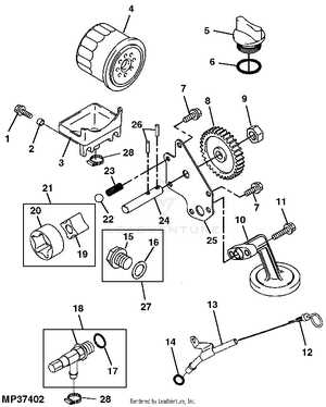 john deere x485 parts diagram