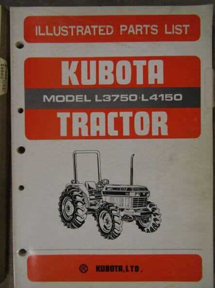 kubota l4150 parts diagram