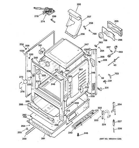 kenmore elite gas range parts diagram