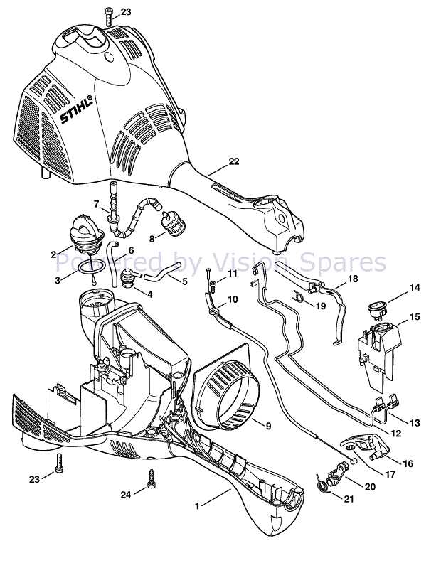 grass trimmer parts diagram