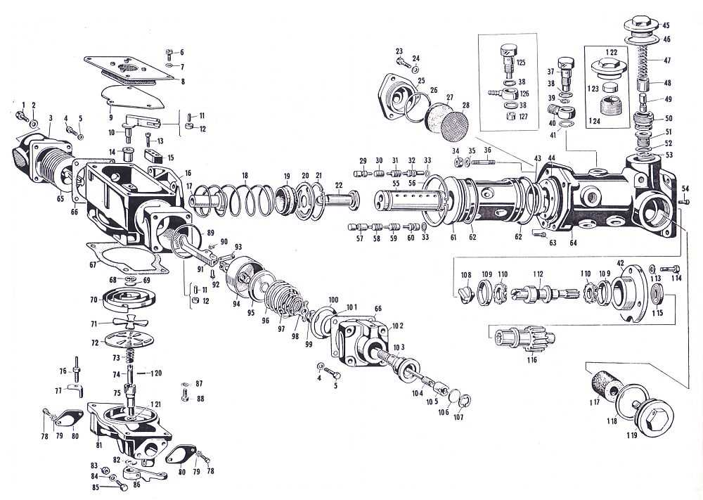 lucas injection pump parts diagram