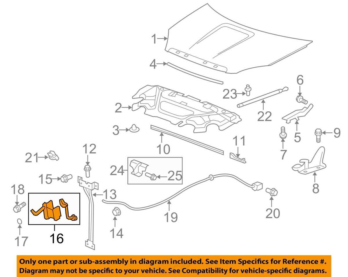 gmc acadia parts diagram