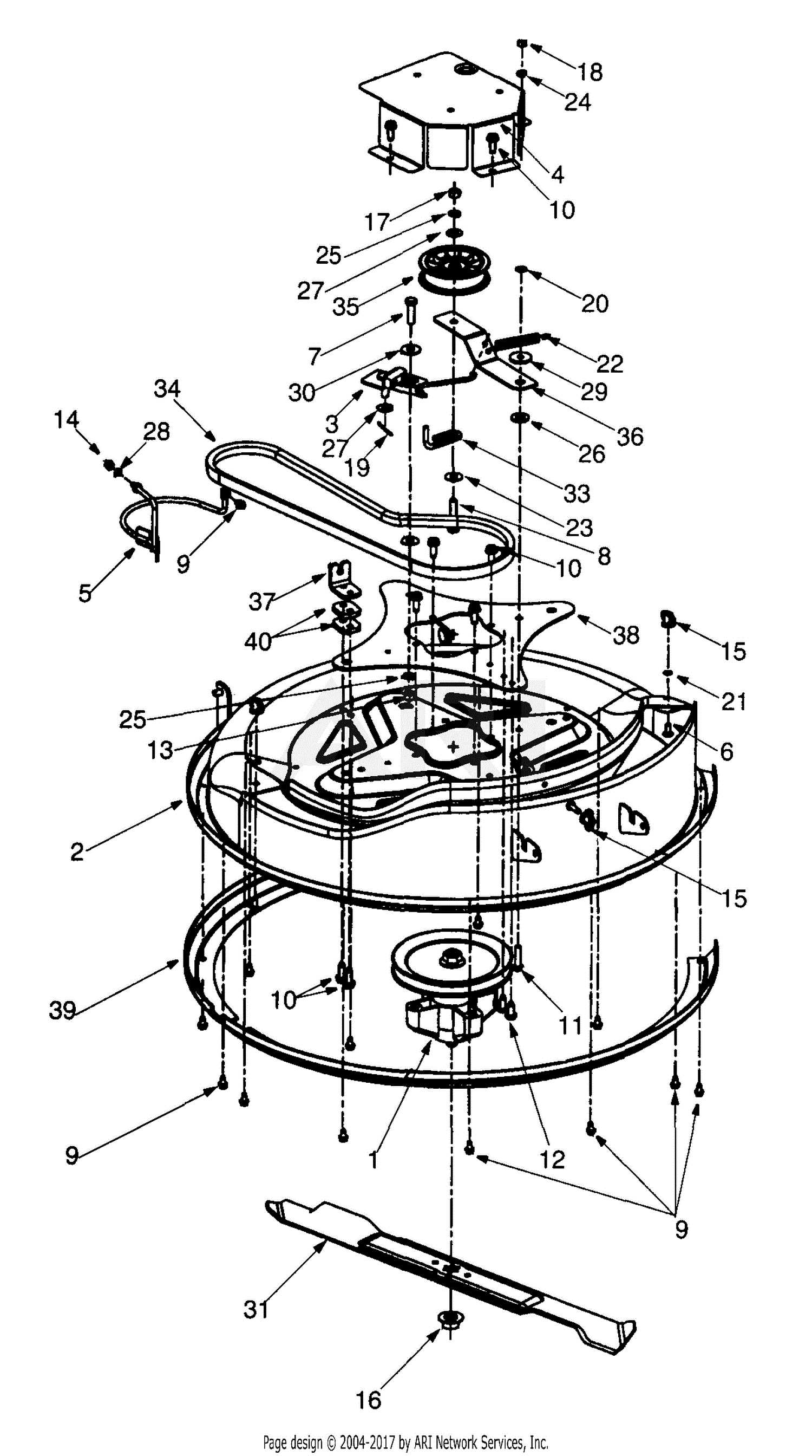 mtd parts diagram