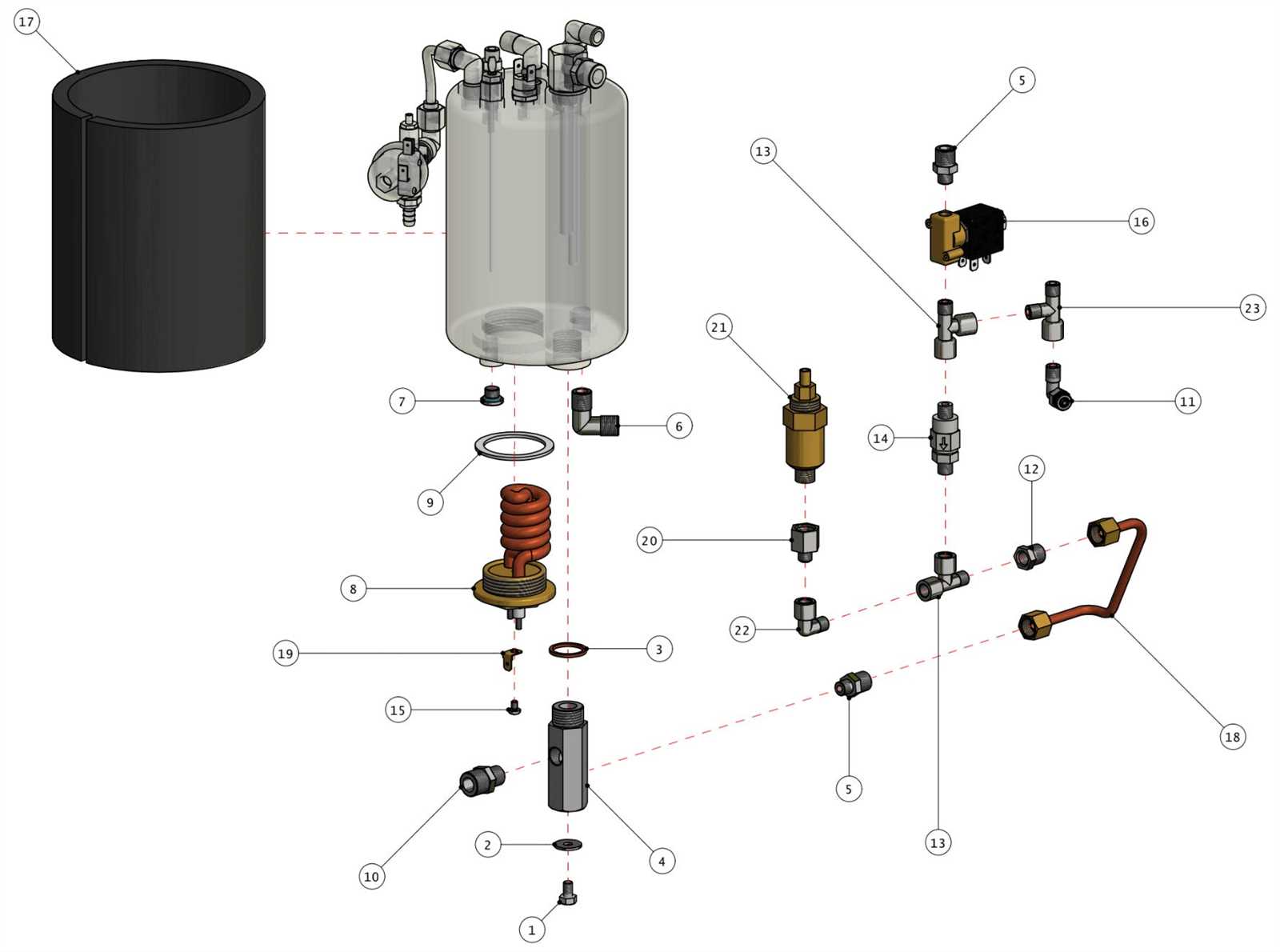 b&g 1 gallon sprayer parts diagram