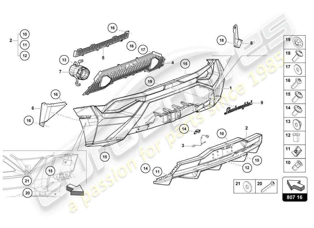 lamborghini huracan parts diagram