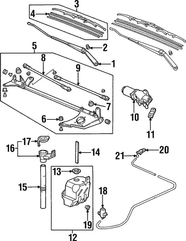 honda prelude parts diagram