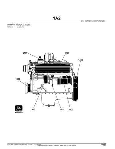 john deere 0125a parts diagram