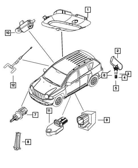 2012 jeep compass parts diagram