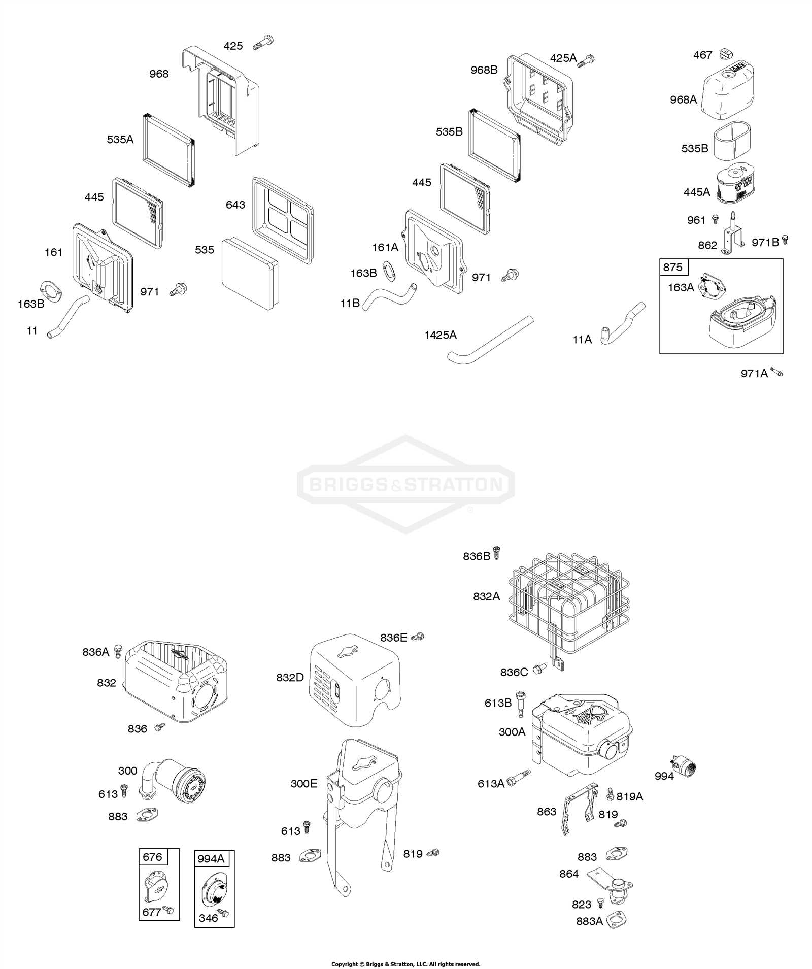 briggs and stratton 6.5 hp engine parts diagram