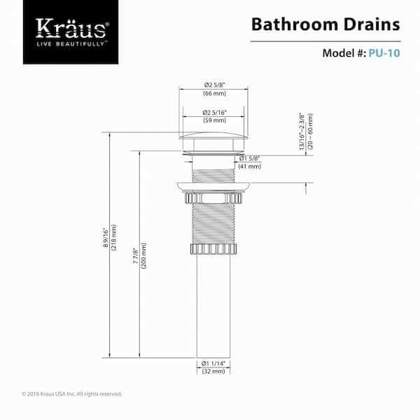 kraus faucet parts diagram