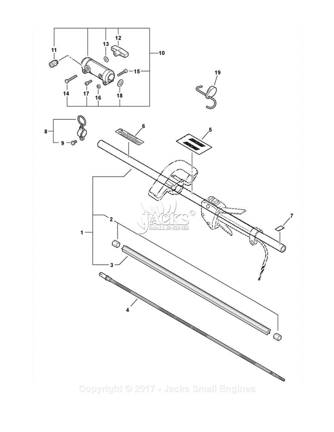 echo es 210 parts diagram