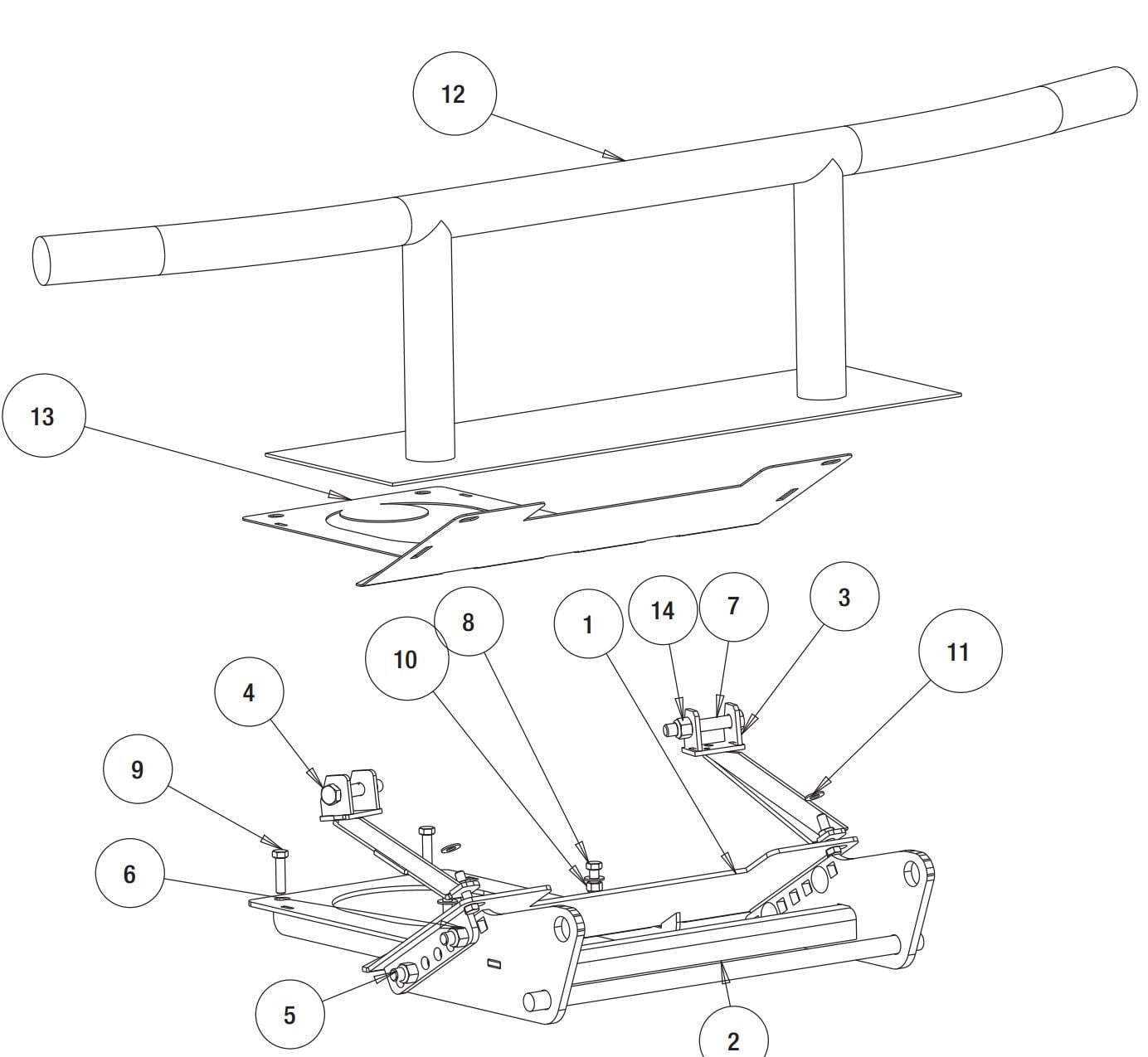 john deere snow plow parts diagram