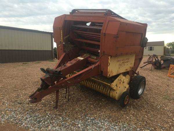 new holland 848 round baler parts diagram