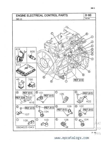 freightliner engine parts diagram