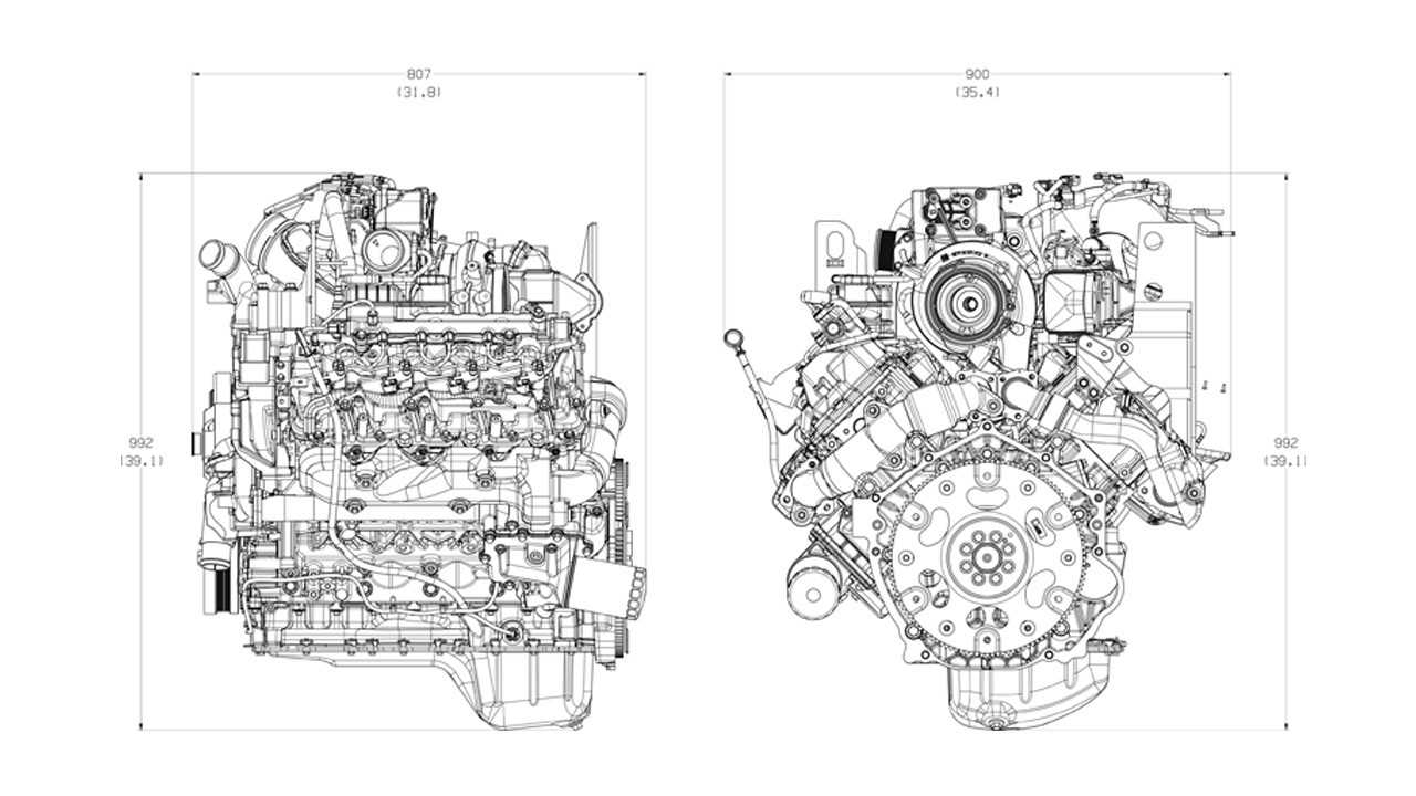 duramax engine parts diagram