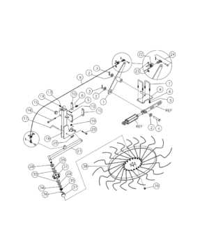 new holland 55 rake parts diagram