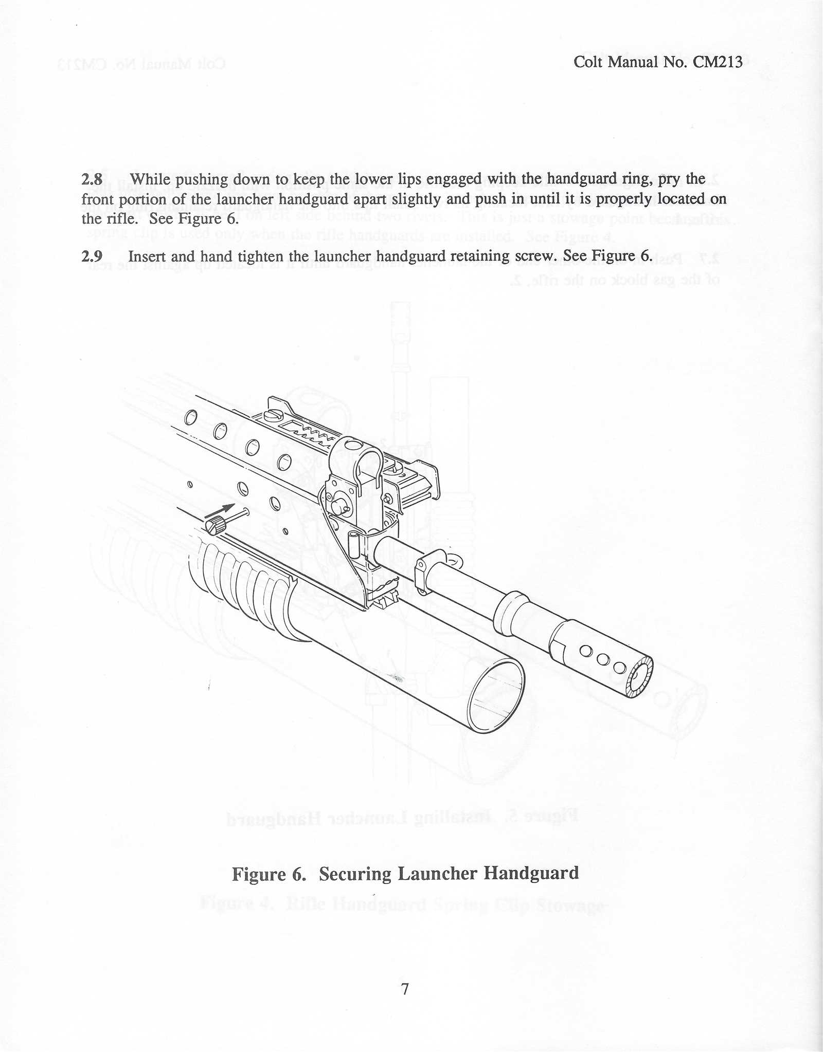 m203 parts diagram