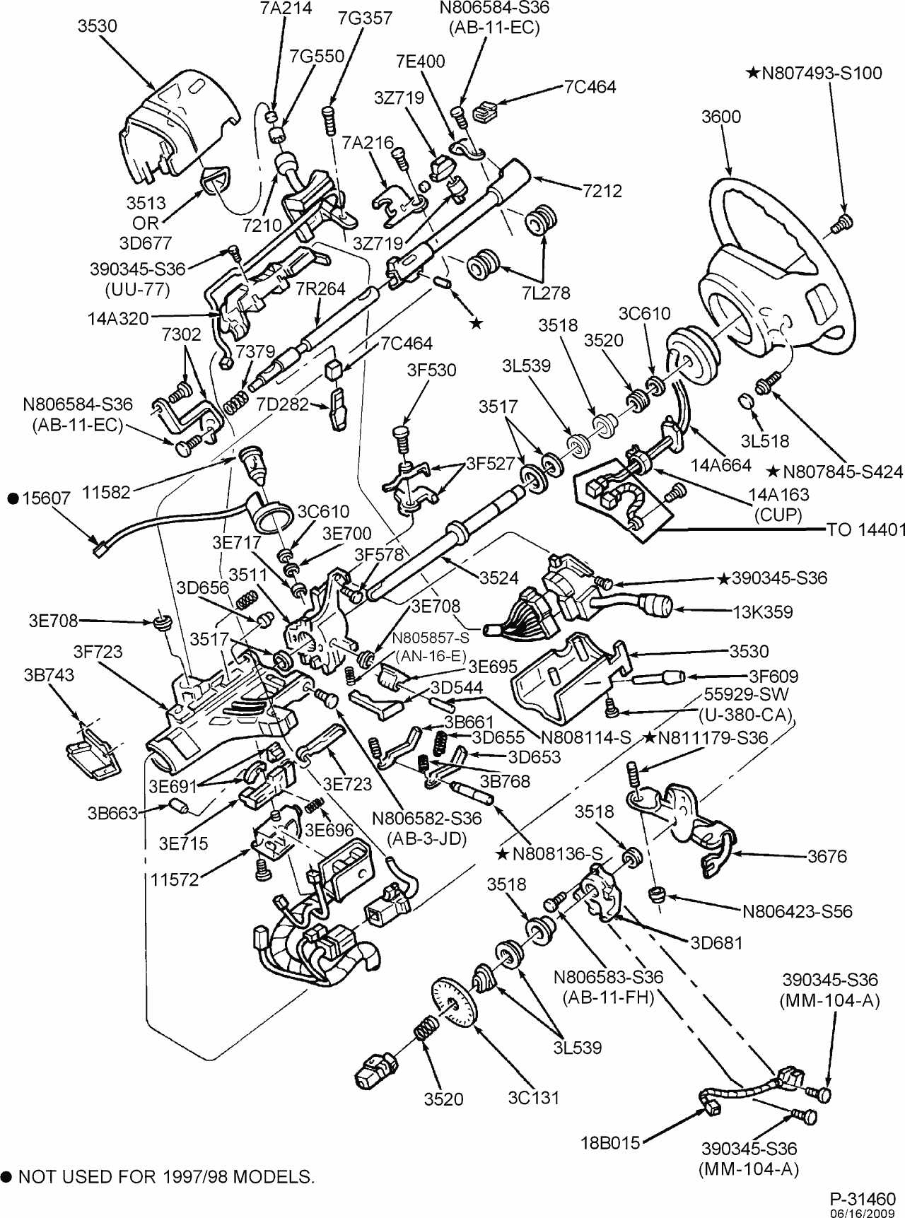 2003 ford f150 interior parts diagram