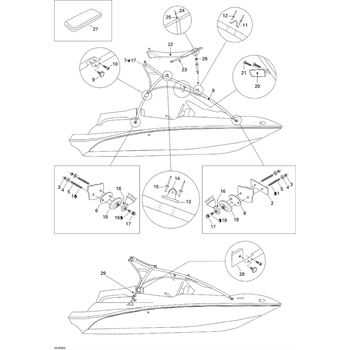 bimini top parts diagram