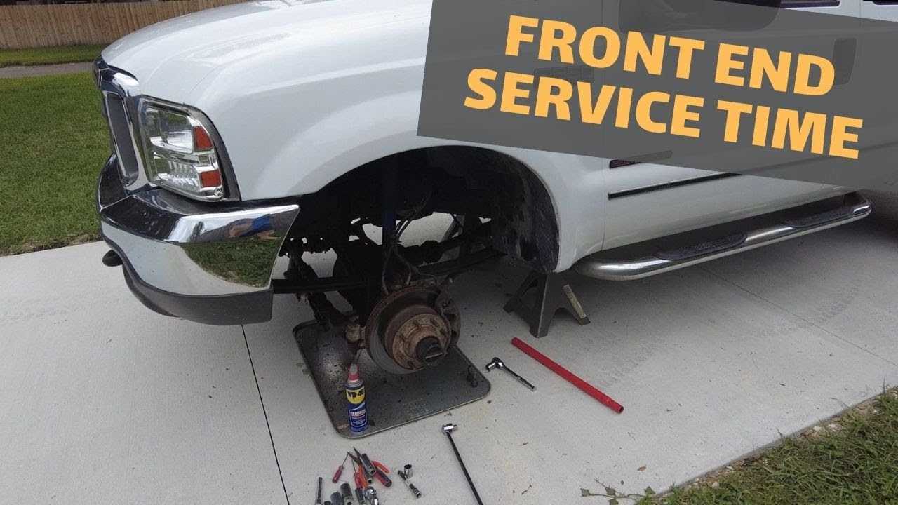 front suspension ford f350 front end parts diagram