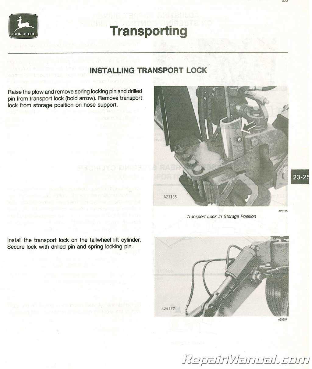 john deere plow parts diagram