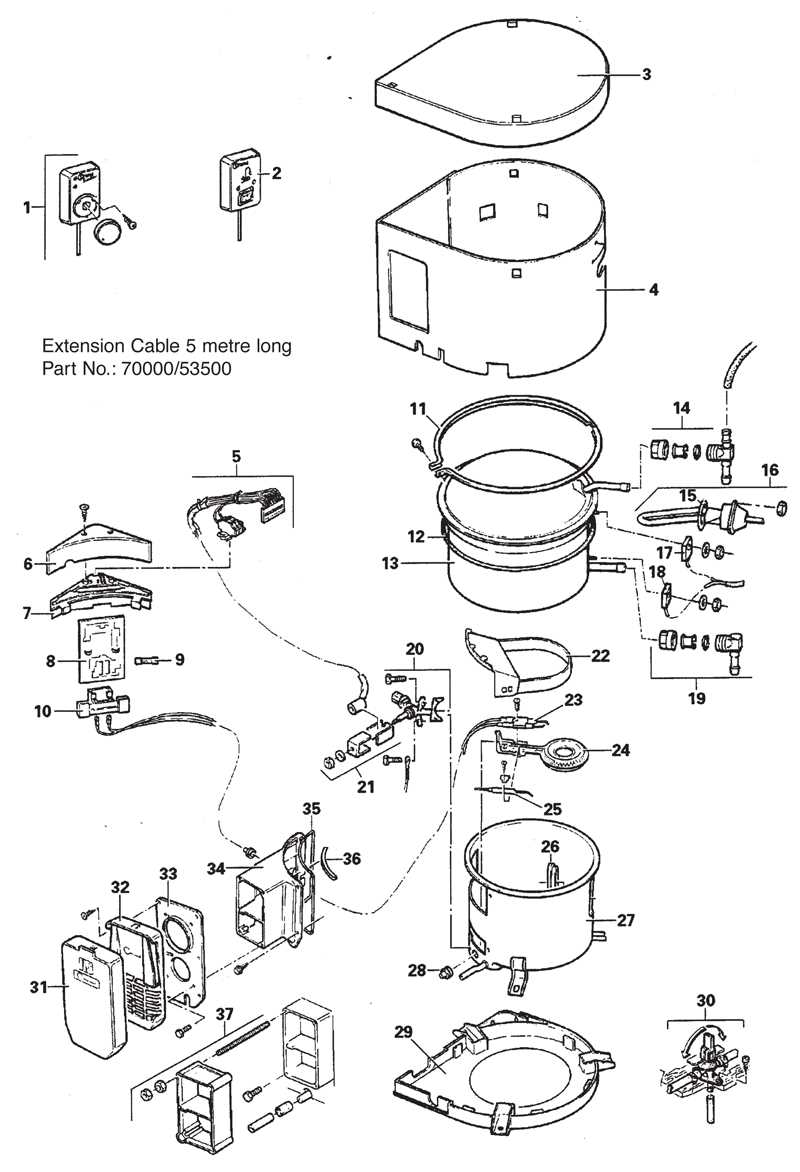 whirlpool gas water heater parts diagram