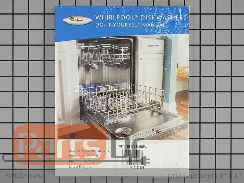 model whirlpool dishwasher parts diagram