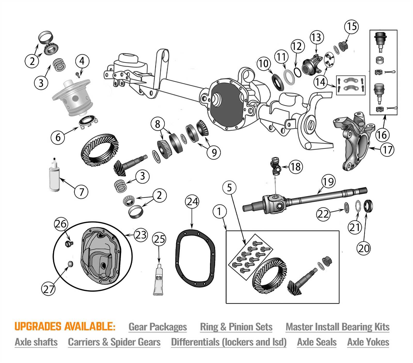 jeep tj parts diagram