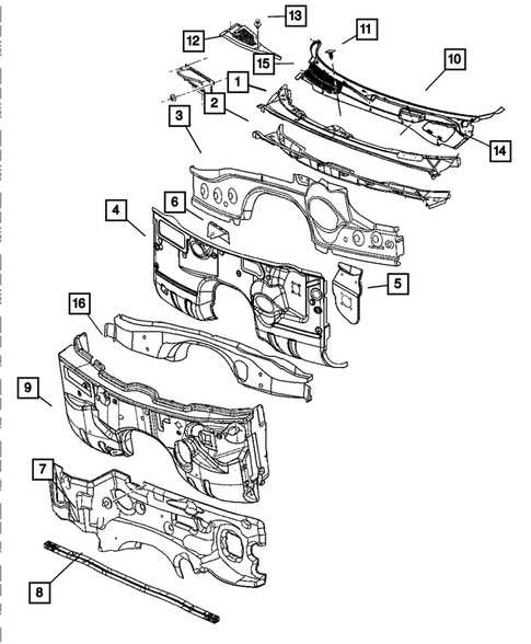 2005 dodge magnum parts diagram