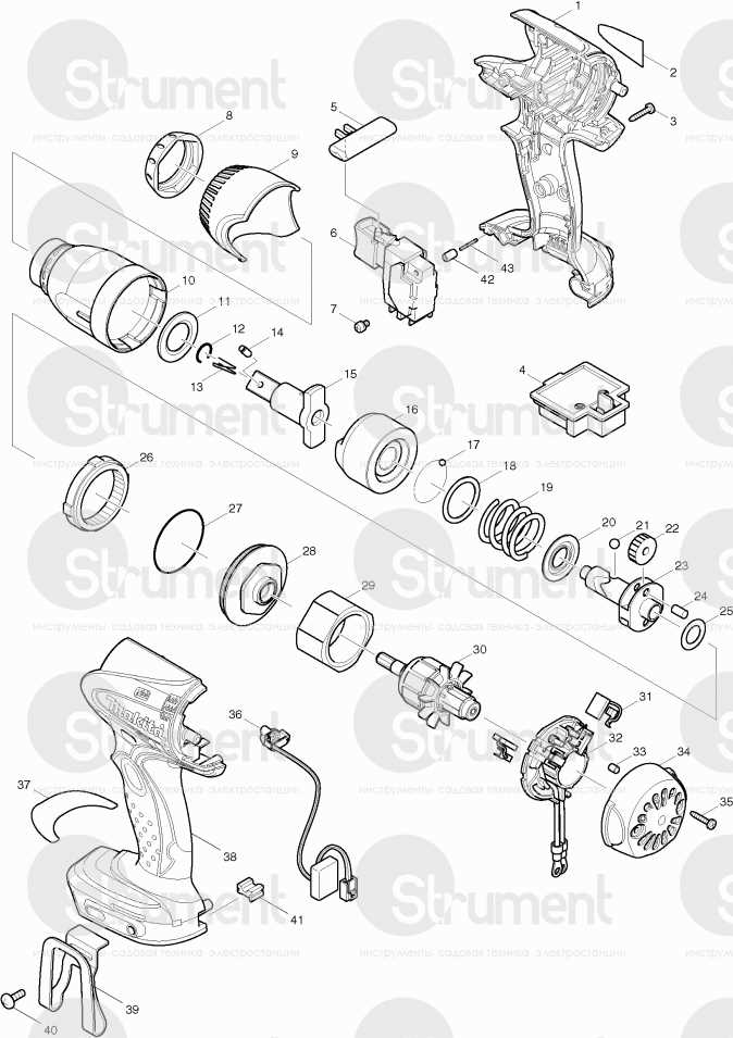 makita 6906 parts diagram