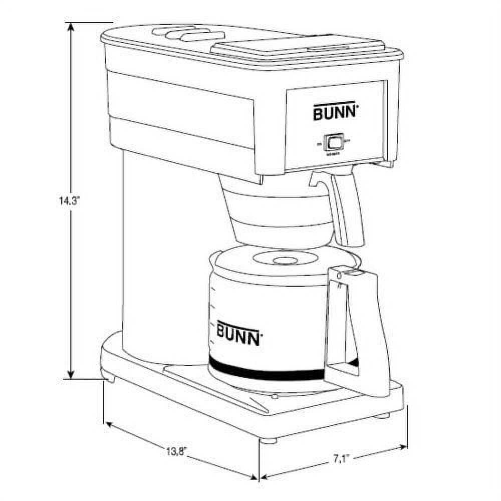 bunn bx b parts diagram