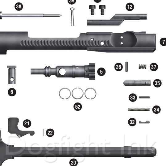 ar15 parts diagram