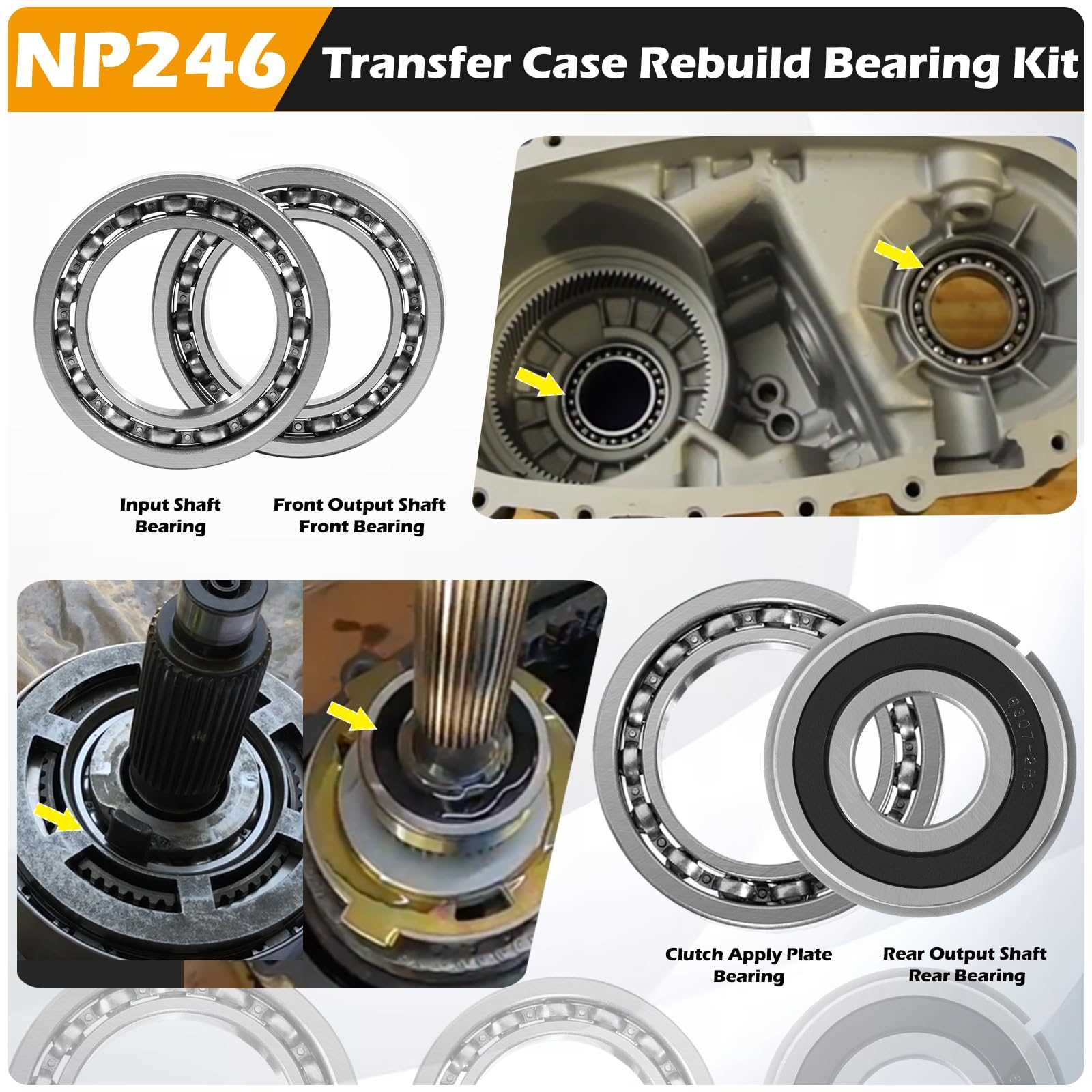 np246 transfer case parts diagram