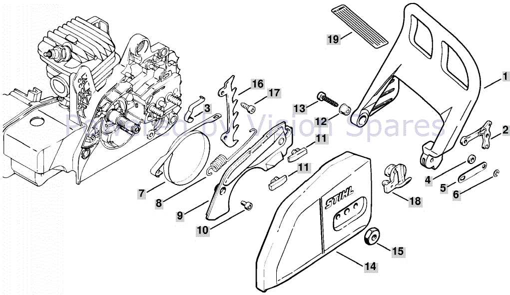 ms250 stihl parts diagram