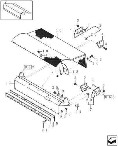 new holland 644 round baler parts diagram