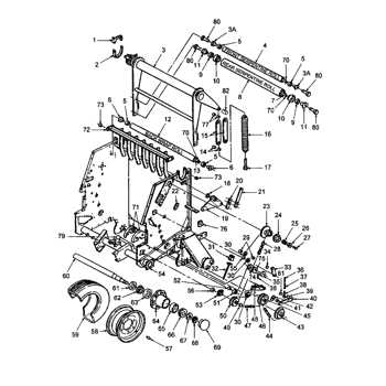 new holland 644 baler parts diagram