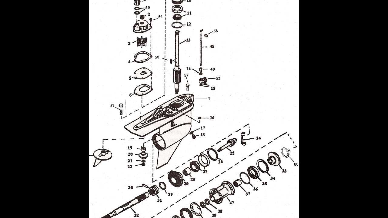 mercruiser transom parts diagram