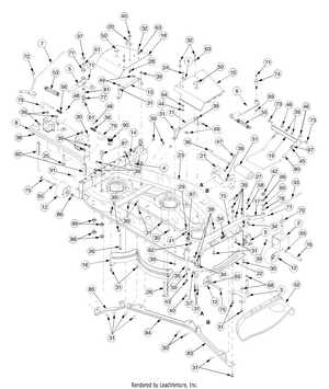 cub cadet 50 inch deck parts diagram