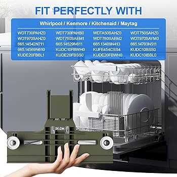 model whirlpool dishwasher parts diagram