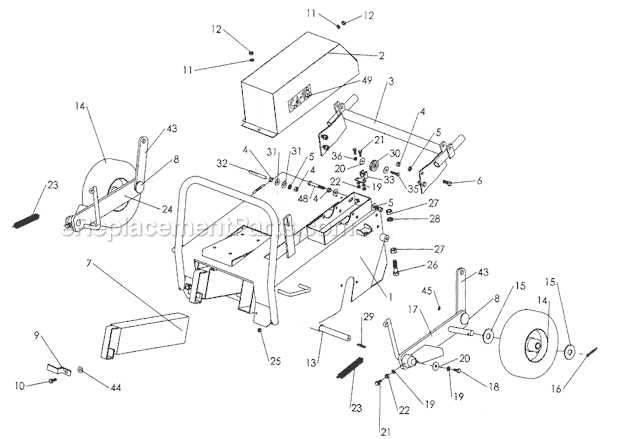 classen sc 18 parts diagram